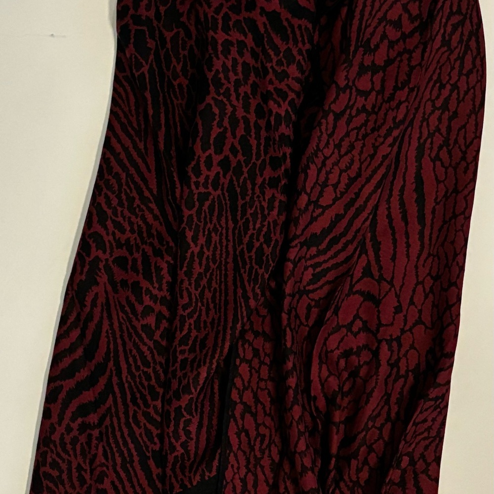 New Wolford Red and Black Shawl